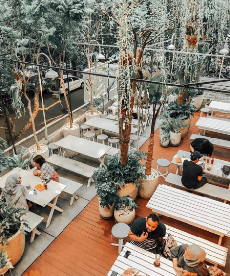 tempat nongkrong di bandung view bagus